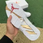 Air Jordan 8 OVO "White/Gold" AA1239-135 - 图片 5