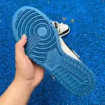 Nike Dunk Low "Black/White/Blue" Rope Strap DV0834-101 - 图片 5