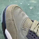 Air Jordan 4 "Olive" AJ4 Retro Basketball Shoes FB9927-200 - 图片 5
