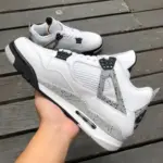 Air Jordan 4 "White Cement" 840606-192 - 图片 5