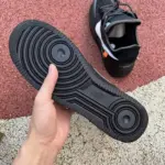 OFF-WHITE x Nike Air Force 1 "Black" AO4606-001 - 图片 6