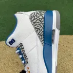 Air Jordan 3 Retro "Wizards" White/Gold/Blue CT8532-148 - 图片 6