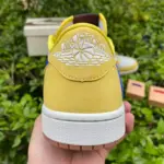 Travis Scott x Air Jordan 1 Low “Canary” DZ4137-700 - 图片 5