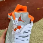 Air Jordan 5 Low "White/Orange/Green" FQ1293-018 - 图片 6