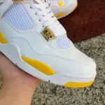 Air Jordan 4 "White Orange Oreo" AQ9129-101 - 图片 6