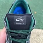 There Skateboards x Nike Dunk SB Black/Green HF7743-001 - 图片 6