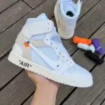 Air Jordan 1 x OFF-WHITE  White AQ0818-100 - 图片 2