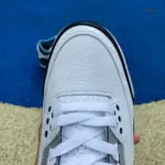 Air Jordan 3 "White/Blue/Black Lightning" 136064-660 - 图片 6