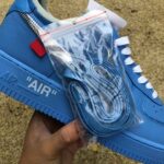 Nike Air Force 1 AF1 OW "UNC Blue"CI1173-400 - 图片 6