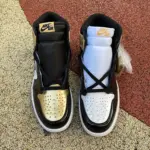 Air Jordan 1  "Top 3 Black and Gold Toe" 861428-001 - 图片 2