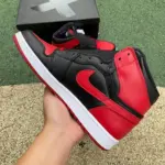 Air Jordan 1 "Banned" AJ1 Black and Red 432001-001 - 图片 6