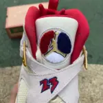 SoleFly x Air Jordan 8 "White/Red" FJ2850-107 - 图片 7