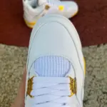 Air Jordan 4 "White Orange Oreo" AQ9129-101 - 图片 7