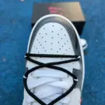 Nike Dunk Low "Double Swoosh Cross Graffiti" White/Grey DV0831-101 - 图片 7