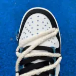 Nike Dunk Low "Black/White/Blue" Rope Strap DV0834-101 - 图片 7