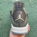 Air Jordan 4 "Olive" AJ4 Retro Basketball Shoes FB9927-200 - 图片 7