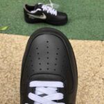 OFF-White x Nike Air Force 1 "Black Silver"  AV5210-100 - 图片 7