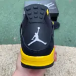 Air Jordan 4 Thunder Mid AJ4 Black/Yellow "Thunder" DH6927-017 - 图片 7
