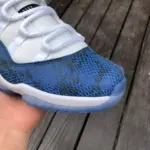 Air Jordan 11 Retro Low "Blue Snakeskin" CD6846-102 - 图片 8