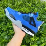 Eminem x Air Jordan 4 “Encore” Blue/Black 912853-783902 - 图片 8