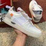 OFF-WHITE x Nike Air Force 1 "White" AO4606-100 - 图片 8