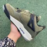 Air Jordan 4 "Olive" AJ4 Retro Basketball Shoes FB9927-200 - 图片 8
