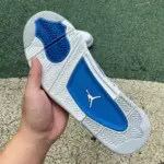 Air Jordan 4 Retro AJ4 White University Blue 308497-105 - 图片 7