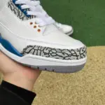 Air Jordan 3 Retro "Wizards" White/Gold/Blue CT8532-148 - 图片 8