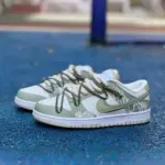 Nike Dunk Low "Double Swoosh Tea Set" White/Green DV0831-003