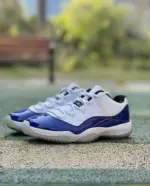 Air Jordan 11 Low "White Blue Concord" AH7860-100