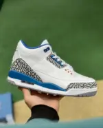Air Jordan 3 Retro "Wizards" White/Gold/Blue CT8532-148