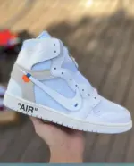 Air Jordan 1 x OFF-WHITE  White AQ0818-100