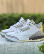 Air Jordan 3 A Ma Maniere AJ3 Off-White/Grey "Aged Look" DH3434-110
