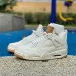 Levis x Air Jordan 4 AJ4 White Denim AO2571-100