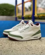 Air Jordan 3 "White Green Dragon" Limited Edition CT8532-166