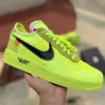 OFF-WHITE x Nike Air Force 1 "Volt" AO4606-700