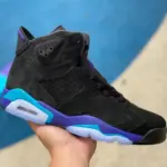 Air Jordan 6 Retro "Aqua" Black Purple CT8529-004