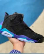 Air Jordan 6 Retro "Aqua" Black Purple CT8529-004