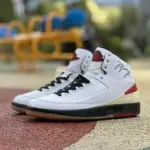 Air Jordan 2 High "White/Red" DJ4375-101