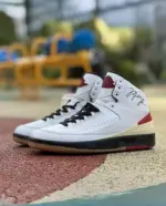 Air Jordan 2 High "White/Red" DJ4375-101