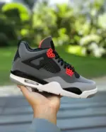Air Jordan 4 "Infrared" Black/Grey/Red DH6927-061