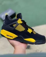 Air Jordan 4 Thunder Mid AJ4 Black/Yellow "Thunder" DH6927-017
