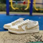 Nike Dunk x Louis Vuitton "White/Brown" Collaboration DQ1098-346