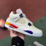 J Balvin x Air Jordan 4 "Super Bowl Rainbow" DG0344-901