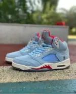 Air Jordan 5 x Trophy Room "Ice Blue" CI1899-400