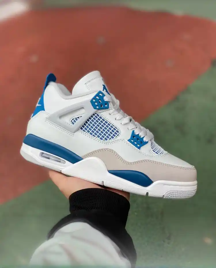bria_c5ca369c7ba56033.webp Air Jordan 4 "Military Blue" FV5029-141 - 图片 1