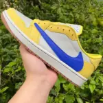 Travis Scott x Air Jordan 1 Low “Canary” DZ4137-700