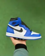 Air Jordan 1 OG High AJ1 White Blue Lightning 555088-403