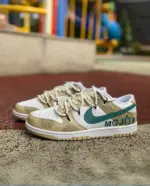 Nike Dunk Low "White/Brown/Green" FD9911-101