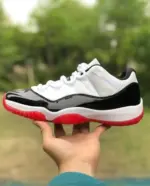 Air Jordan 11 Low "Black White Red" AV2187-160